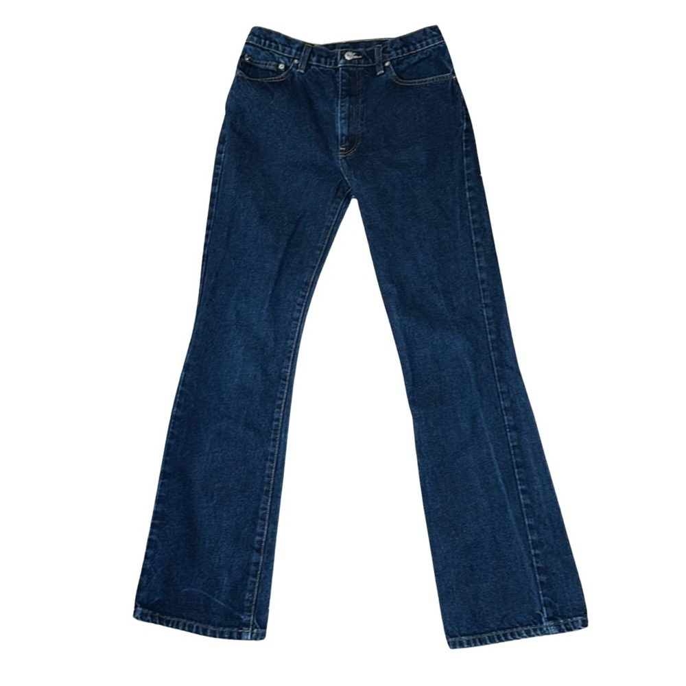 VTG Y2K Retro Polo Jeans Co. Ralph Lauren 100%Cotton Slim Flare Jeans Sz29x31